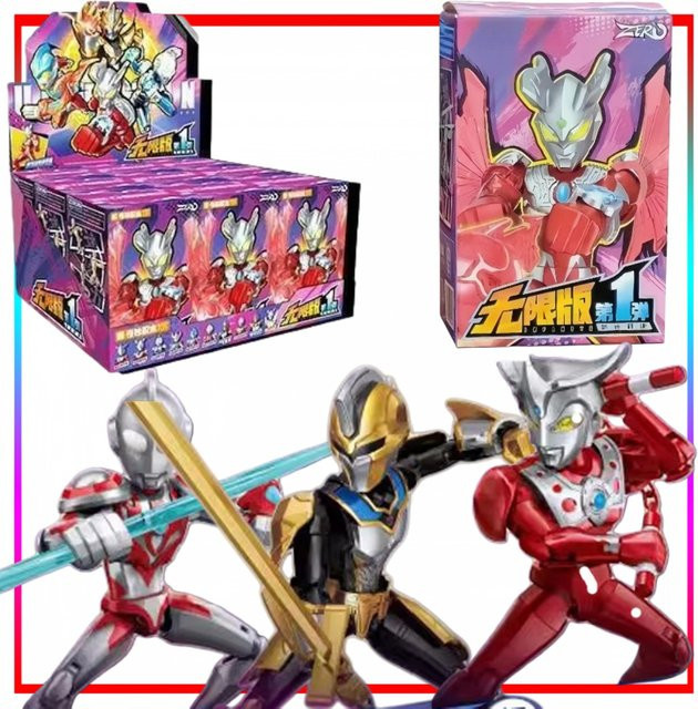 TOPTOY Ultraman Mystery Box, Blind Box Modellfigur, Ultraman Leo - Bild 1