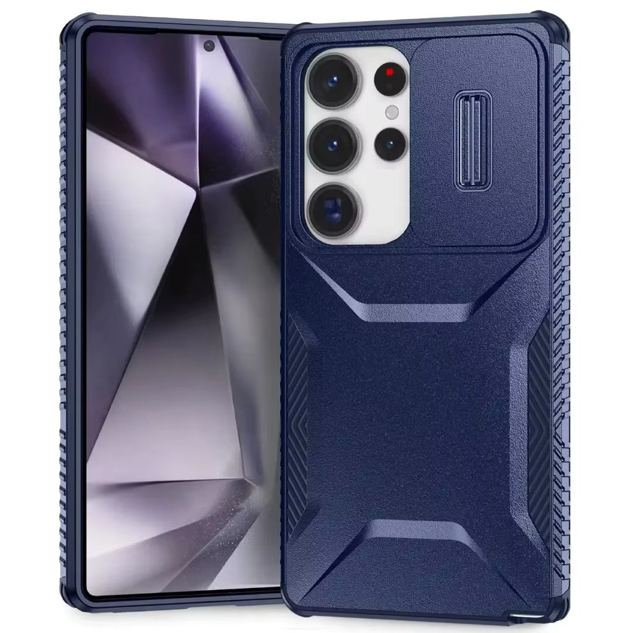 Stoßfeste Schutzhülle mit Kameraschutz für Samsung Galaxy S25 S24 Ultra S24 FE S24 Plus S23 Ultra S23 FE S23 S22 Hard Shell Case in Grün und Blau - Bild 6