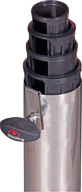 Doppler Universal Reduzierringe für Sonnenschirme in Schwarz, Durchmesser: 150 mm - Bild 1