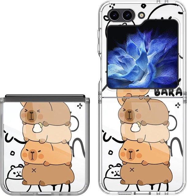 Harte Handyhülle mit niedlichem Capybara-Design für Samsung Galaxy Z Fold 7 6 5 4 3 - Bild 1