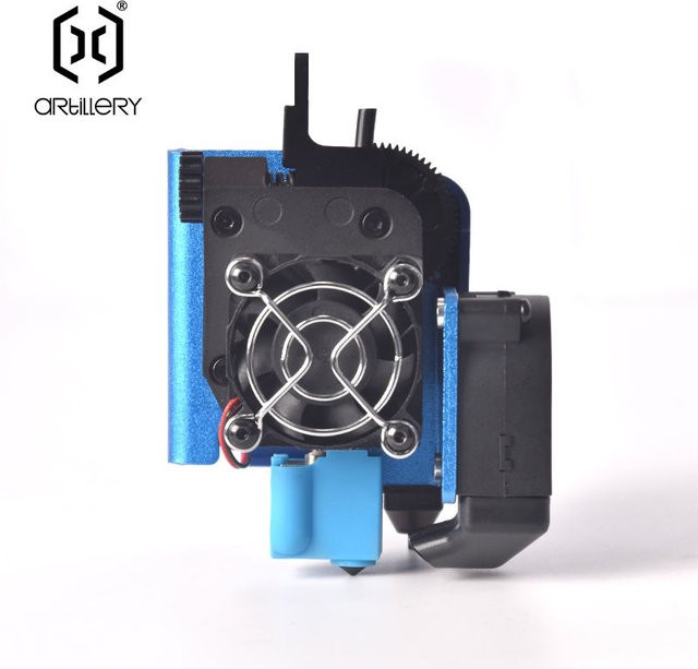 Meta SidewinderX2/GeniusPro verbesserter Extruder für Artillerie-3D-Drucker mit schwarzen Stahldüsen und hoher Temperaturbeständigkeit - Bild 1