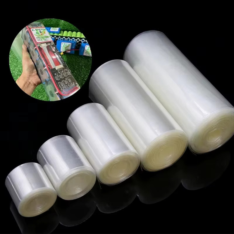 Transparentes PVC Schrumpfschlauch Set für Lipo Akku und Kabel Schutz, verschiedene Längen und Durchmesser zur Isolierung von Lithium Akkus - Bild 3