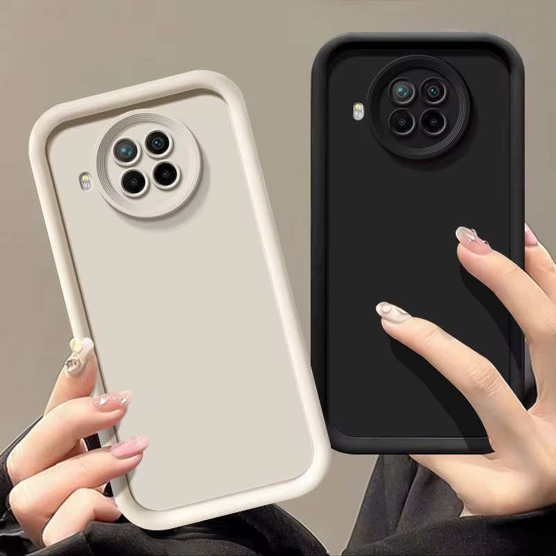 Xiaomi Mi 10T Lite 5G Softcover in Braun mit mattem Luxus-Finish und Sturzschutz - Bild 3