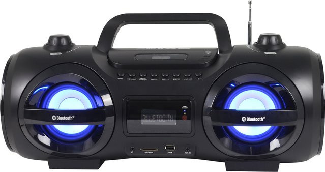 REFLEXION CDR900BT Tragbarer CD-Player in Schwarz - Bild 1