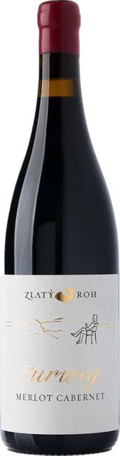 Zlaty Roh Rotwein Merlot Cabernet 2022, Slowakei, 0,75 l - Bild 1