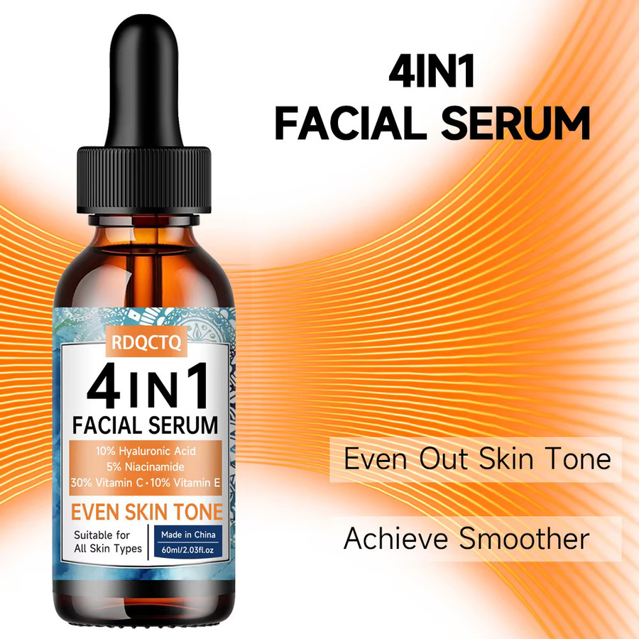 RDQCTQ Gesichtspflegeserum, Hyaluronsäure, Niacinamid, Unisex - Bild 4