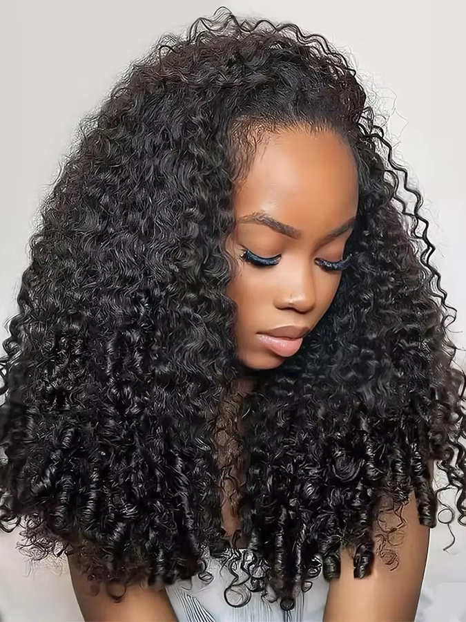 Abijale Haarverlängerung, 30 Zoll, 100% Echthaar, Kinky Curly - Bild 7