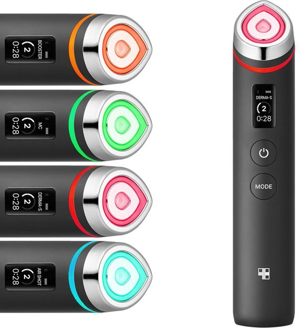 Medicube AGE-R Booster Pro All-in-One Gesichts-Schönheitsgerät, Schwarz/Rosa - Bild 1