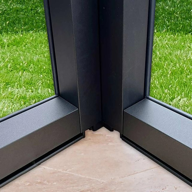 SunElements Gewächshaus-Innenverkleidung 5.4 in Anthrazit-Metallic und Schwarz - Bild 1