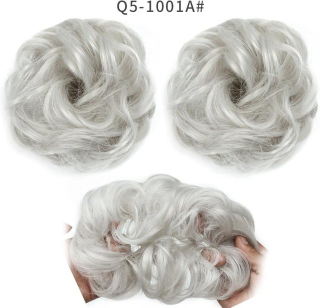 MISS WIG Chignon-Donut-Haarknoten, elastisches Haarseil, Damen - Bild 1
