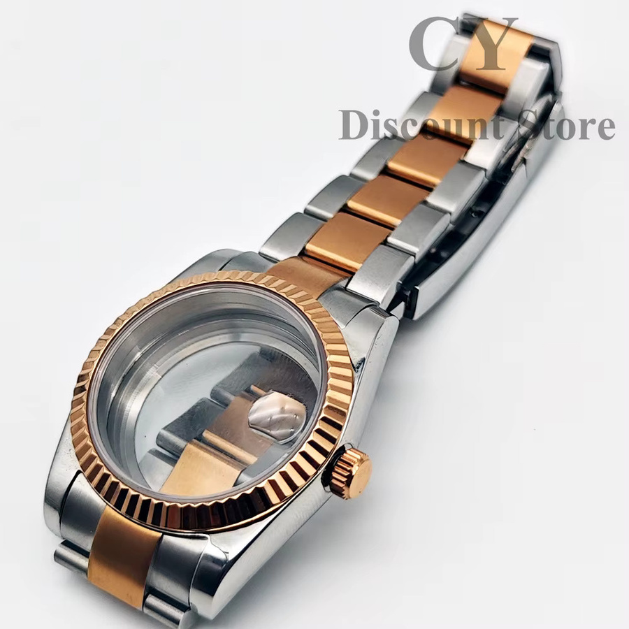 RICHUS Uhrengehäuse Edelstahl, Saphirglas, 36 mm, 39 mm - Bild 3