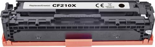Renkforce Toner Schwarz kompatibel mit HP 131X und CF210X für Laserdrucker mit 2400 Seiten Reichweite - Bild 1