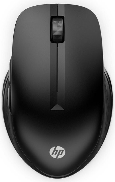 HP 430 Multi-Device Wireless Maus, ambidextre optische Maus mit 1200 DPI, Bluetooth und USB, Schwarz - Bild 1