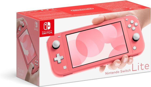 Nintendo Switch Lite Konsole Koralle - Bild 1