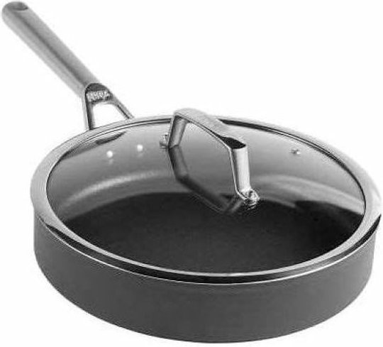 Ninja Bratpfanne mit Deckel aus Aluminium, Non-Stick Beschichtung, Schwarz, Durchmesser: 26 cm - Bild 1