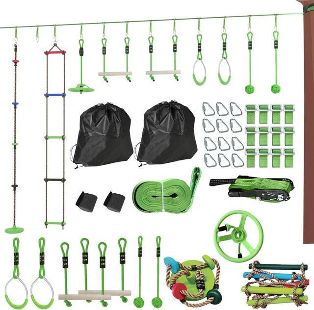 AIYAPLAY Kinder-Kletterseil-Set, Grün, ab 3 Jahren - Bild 1