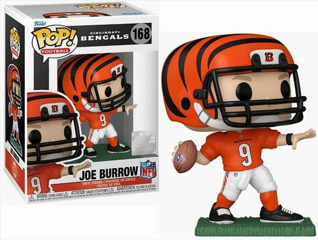 Funko NFL POP Joe Burrow Cincinnati Bengals Vinyl Figur - Bild 1