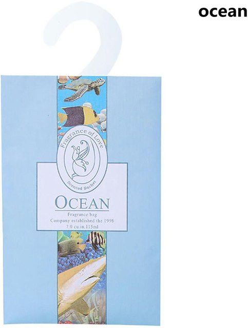 KTY ocean Natürliches Duftsäckchen zur Aromatherapie mit natürlichem Vermiculit für Kleiderschrank, Schrank oder Auto - Bild 1