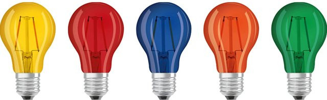 Osram LED Leuchtmittel E27 Glühlampenform Kaltweiß Mehrfarbig Durchmesser: 60 mm, Länge: 105 mm - Bild 2