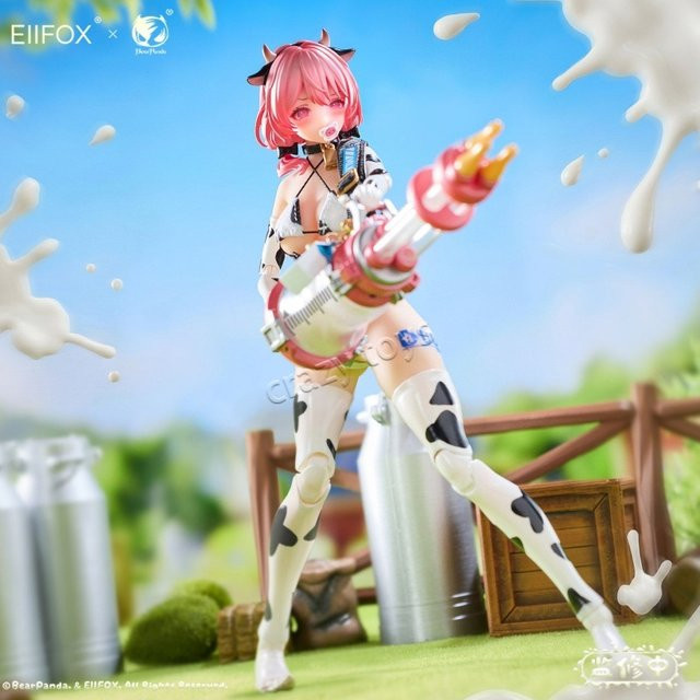 EIIFOX BearPanda MOMO Cow Girl, Actionfigur, 1/8 Scale, Einzelfigur - Bild 1