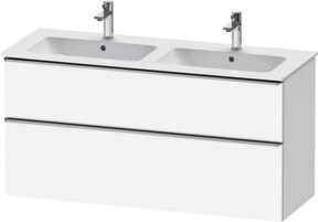 Duravit Waschtischunterschrank D-Neo in Weiß, Wandmontage, Glänzend - Bild 1