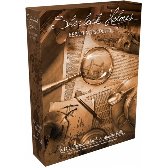 Sherlock Holmes Beratender Detektiv: Die Themse-Morde & andere Fälle Brettspiel - Bild 1