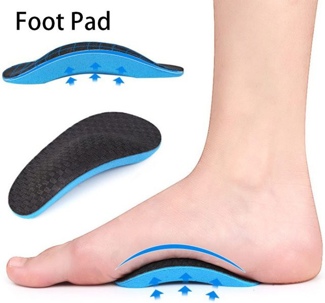 JCSYFAC Einlegesohlen Orthese Professional Arch Support, Silikon Gel - Bild 1