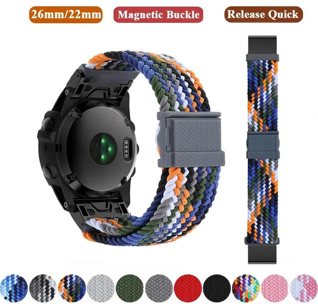 QuickFit Smart Armband, Nylon, 22 26 mm, Unisex - Bild 1