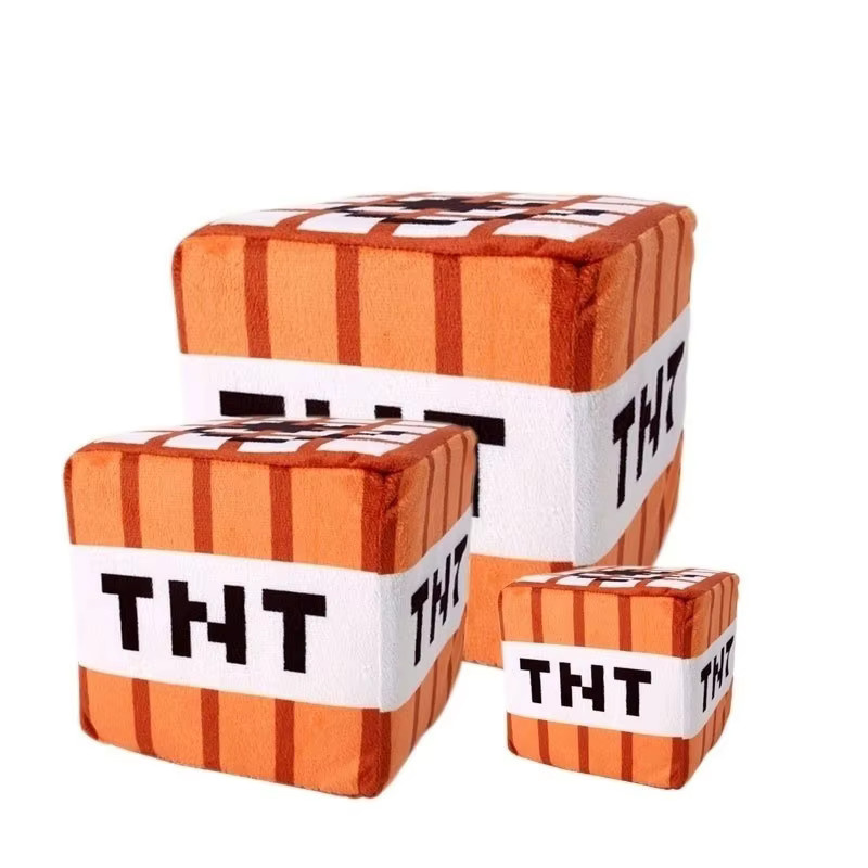 Gegemuchen Minecraft TNT Plüschkissen-Würfel-Spielzeug, Schlüsselanhänger, Plüsch / Textil - Bild 3