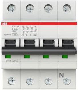 ABB S203-Z50NA Leitungsschutzschalter 50A 400V 2CDS253103R0578 - Bild 1