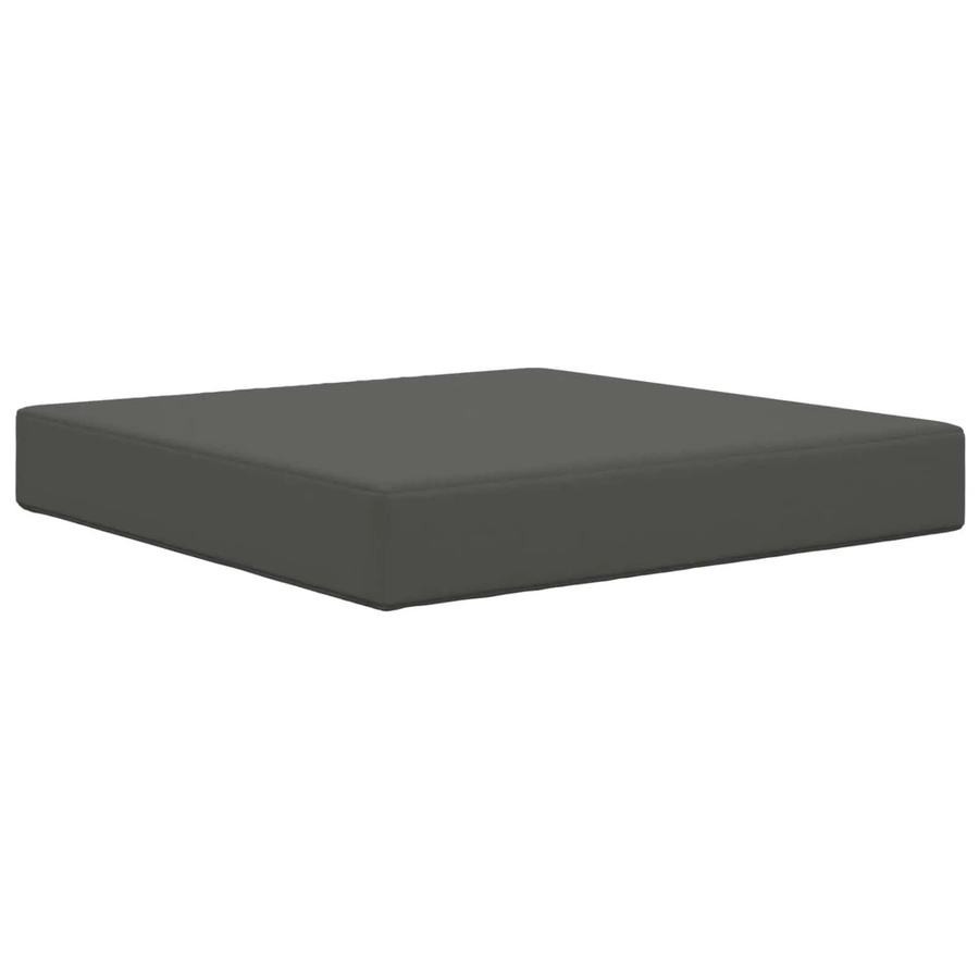 vidaXL Sofakissen für Draußen Anthrazit B/B/H: 60 x 60 x 8 cm aus Polyester - Bild 2