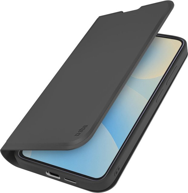 Samsung Klapphülle mit Ständer und Soft-Touch-Oberfläche für das Galaxy S26+ in Schwarz - Bild 1
