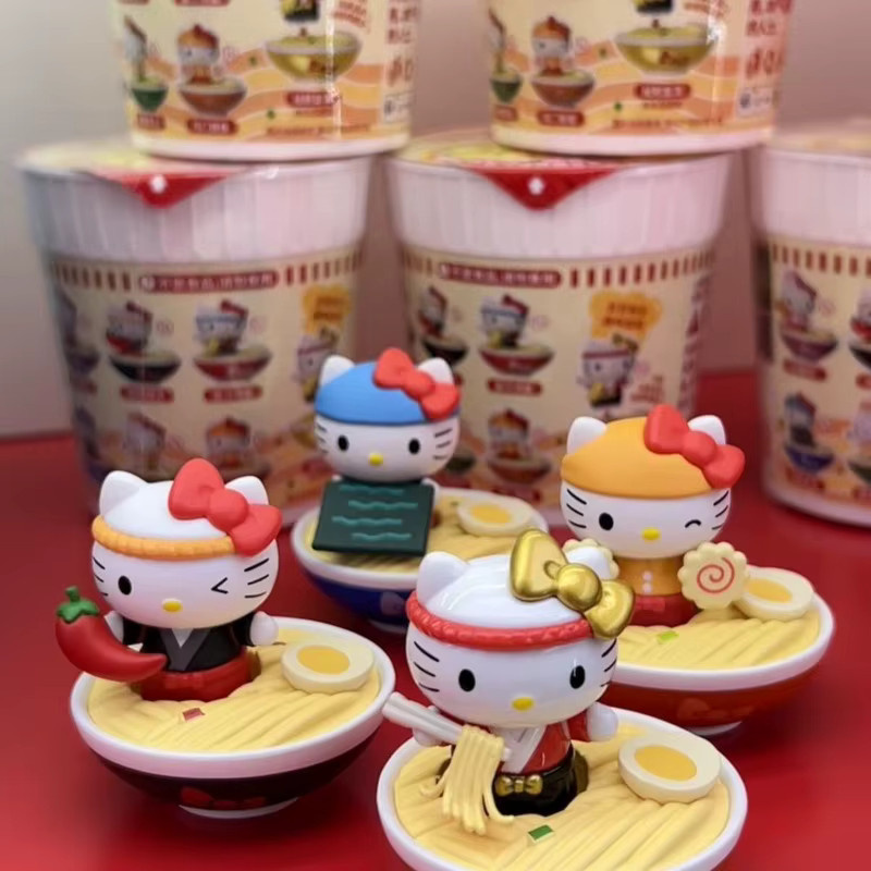 Sanrio Hello Kitty Ramen Instant-Nudel-Becher, Blind Box, Bunt / Mehrfarbig - Bild 2