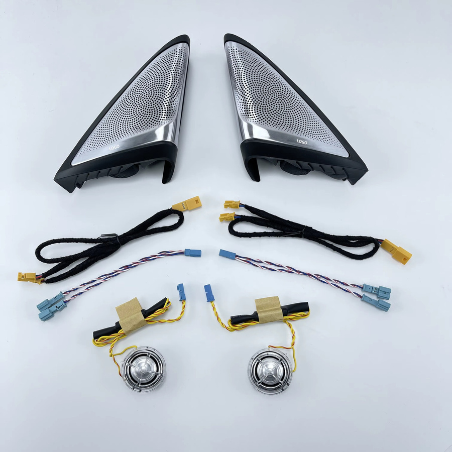 ALOONGACARR LED Lautsprecher Abdeckungen mit Sound für BMW G31 G38 Front Tür Hochtöner Musik Upgrade Kit - Bild 2