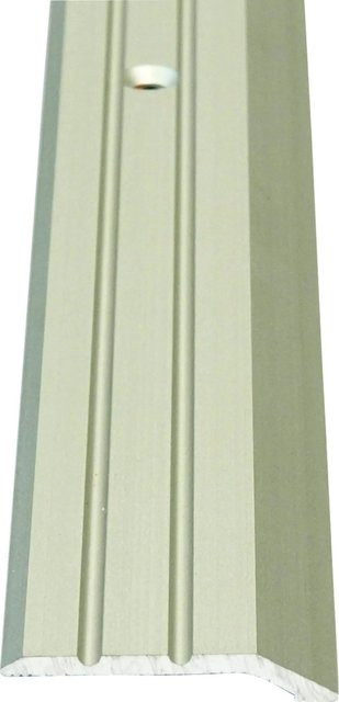 Döllken Profiles Teppichabschlussprofil STD aus Aluminium in Silber, Länge: 1000 mm, Breite: 30 mm, Höhe: 10 mm - Bild 1