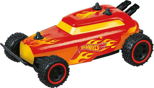 Hot Wheels Micro Rip Rod, ferngesteuertes Fahrzeug, 1:28, rot - Bild 1