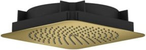Hansgrohe Axor Citterio C Decke Kopfbrause Rain in Gold, quadratisch - Bild 1