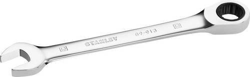 Stanley Ringmaulschlüssel mit Ratsche in Silber, Schlüsselweite 13 mm - Bild 1