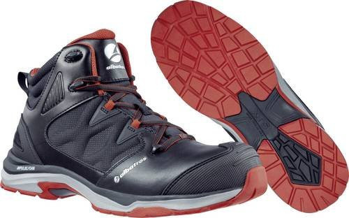 Albatros ULTRATRAIL MID S3S ESD Sicherheitsschuh Schwarz/Rot Größe 39 - Bild 1