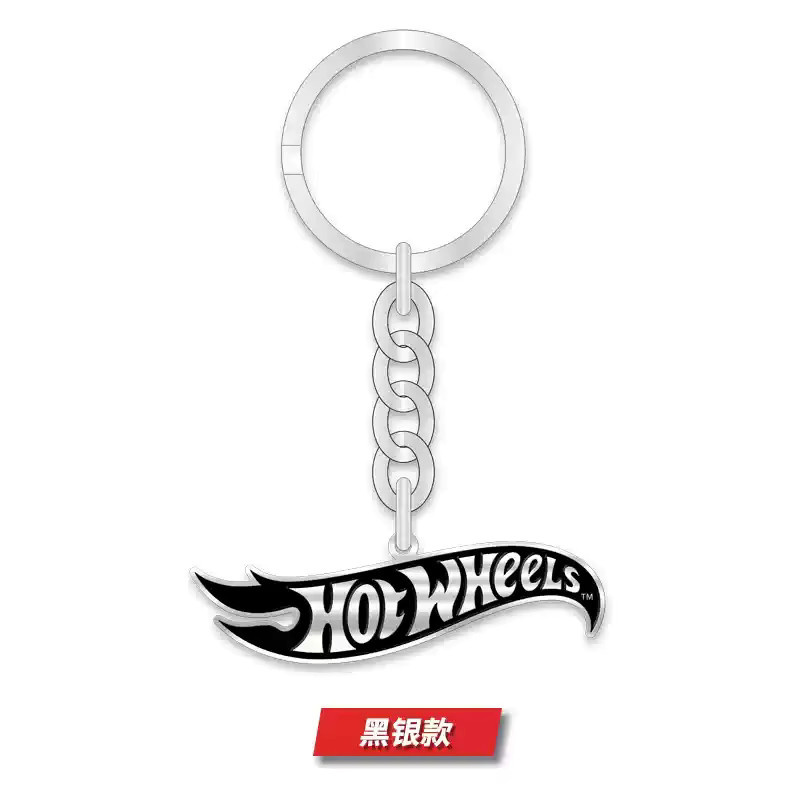 Hot Wheels Logo Auto-Schlüsselanhänger, Fahrzeug, Metall - Bild 2