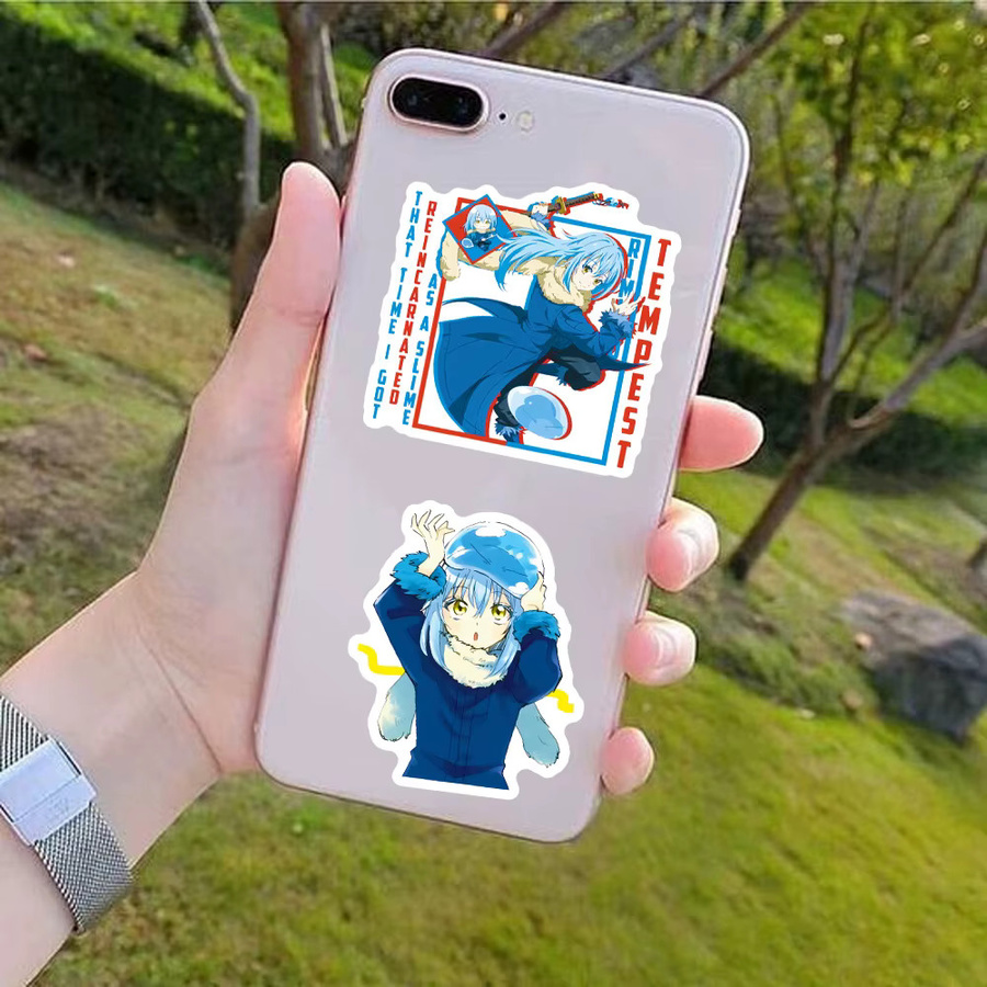 WEWELIN Anime Aufkleber That Time I Got Reincarnated as a Slime in Multicolour für DIY Gepäck Skateboard Auto und Wand - Bild 4