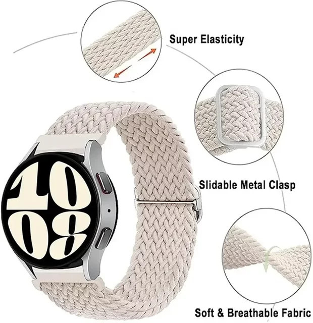 CAOWTAN Uhrenarmband, Textil, Unisex - Bild 1