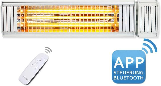 VASNER Appino 20 Bluetooth Infrarot-Heizstrahler 2000 W Weiß - Bild 1