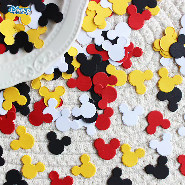 Disney Mickey Mouse Konfetti Set für deine Party Dekoration, 100 Stück, bunt - Bild 2