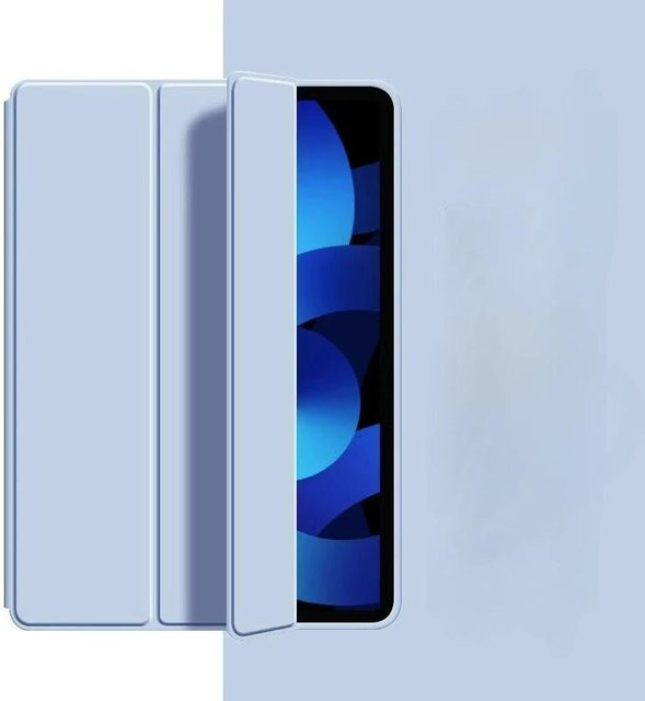 Rui Di Schutzhülle für iPad 10. Generation 10,9 Zoll A2757 und iPad 11. Generation 11 Zoll A3355 mit Dreifach-Magnetständer aus TPU in Himmelblau - Bild 1