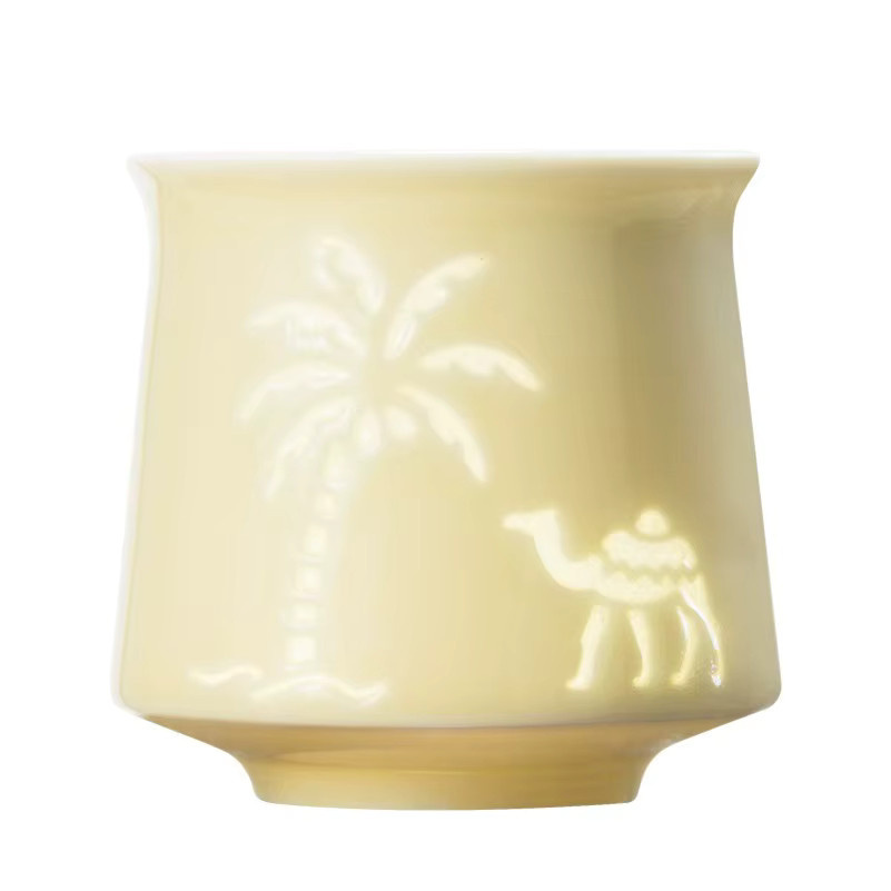 Keramische Espressotasse im orientalischen Design mit durchbrochenem Muster für Kaffee und Tee - Bild 3