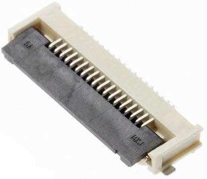 Molex FFC/FPC-Anschluss 8-polig mit 0,50 mm Rastermaß in Weiß 5052780833 Tape - Bild 1