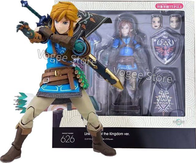 Figma 626 Link Tears of the Kingdom Ver. Actionfigur aus Breath of the Wild Multicolor - Bild 1