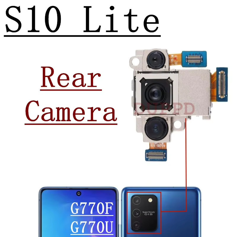 Samsung Frontkamera und Rückkamera Ersatzteil für Galaxy S10 5G Lite G770F / DS G977U G977N G977B - Bild 2