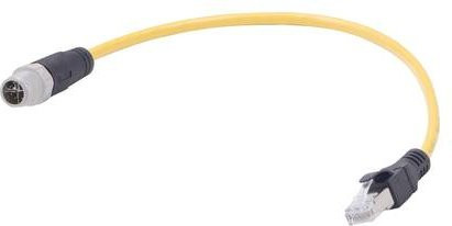 HARTING Sensor-Aktor-Steckverbinder konfektioniert Gelb 1 m - Bild 1